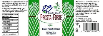 EB Earth's Bounty Prosta-Forte - herbal supplement