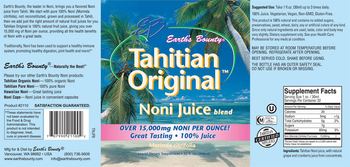 EB Earth's Bounty Tahitian Original - liquid supplement
