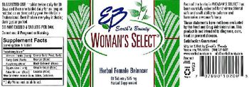 EB Earth's Bounty Woman's Select - herbal supplement