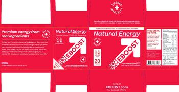 EBOOST EBOOST Natural Acai Pomegranate Flavor - supplement
