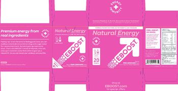 EBOOST EBOOST Natural Pink Lemonade Flavor - supplement
