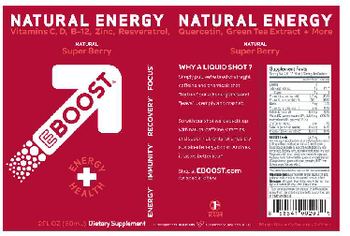 EBOOST EBOOST Natural Super Berry - supplement