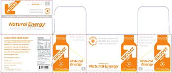 EBOOST EBOOST Shot Natural Orange Flavor - supplement