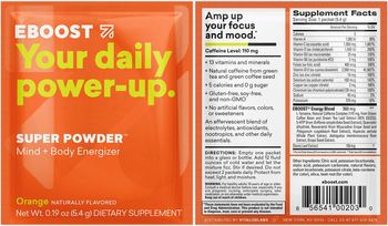 EBOOST Super Powder Orange - supplement