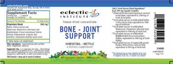 Eclectic Institute Bone - Joint Support - supplement