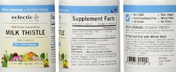Eclectic Institute Milk Thistle 600 mg - supplement