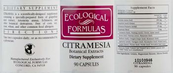 Ecological Formulas Citramesia Botanical Extracts - supplement