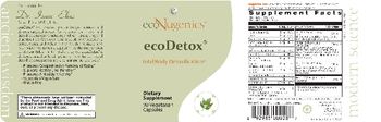 Econugenics ecoDetox - supplement