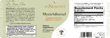 Econugenics MycoAdrenal - supplement