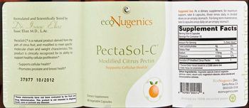 Econugenics PectaSol-C - supplement