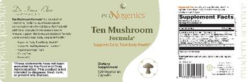Econugenics Ten Mushroom Formula - supplement