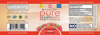 Effective Nutrition Pure Raspberry Ketones - supplement