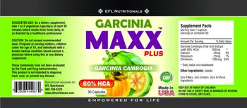 EFL Nutritionals Garcinia Maxx - 