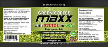 EFL Nutritionals Green Coffee Maxx with Svetol & GCA - 