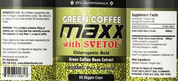 EFL Nutritionals Green Coffee Maxx with Svetol - 