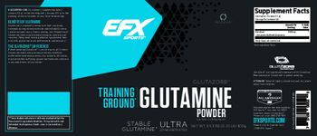EFX Sports Glutamine Powder - supplement