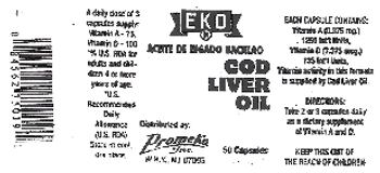 EKO Cod Liver Oil - 