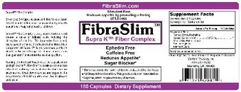 Elation Therapy FibraSlim Super K Fiber Complex - supplement