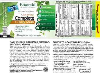 Emerald CoEnzymated Complete 1-Daily Multi - supplement