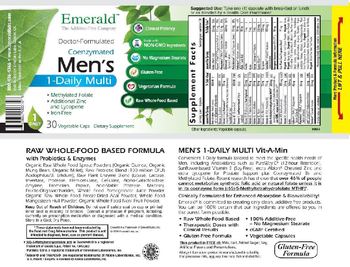 Emerald CoEnzymated Men's 1-Daily Multi - supplement