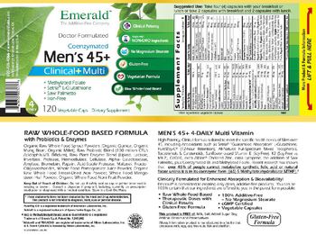 Emerald CoEnzymated Men's 45+ Clinical+Multi 4-Daily - supplement