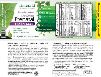 Emerald CoEnzymated Prenatal 1-Daily Multi - supplement