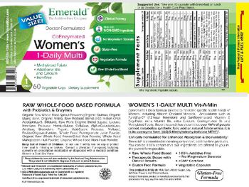 Emerald CoEnzymated Women's 1-Daily Multi - supplement