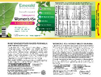 Emerald CoEnzymated Women's 45+ 4-Daily Multi - supplement