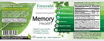 Emerald Laboratories Memory Health - supplement