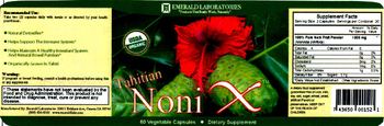 Emerald Laboratories Tahitian Noni X - supplement