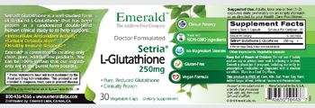 Emerald Setria L-Glutathione 250 mg - supplement