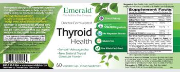Emerald Thyroid Health - supplement