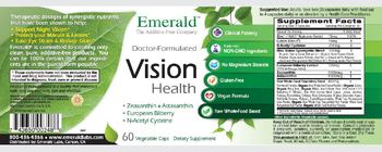 Emerald Vision Health - supplement