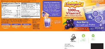 Emergen-C 1,000 mg Vitamin C Acai Berry - supplement
