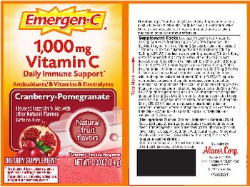 Emergen-C 1,000 mg Vitamin C Cranberry-Pomegranate - supplement