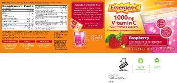 Emergen-C 1,000 mg Vitamin C Raspberry - supplement