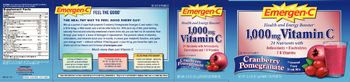 Emergen-C 1,000mg Vitamin C Cranberry Pomegranate - supplement