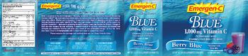 Emergen-C Blue 1,000 mg Vitamin C Berry Blue - 