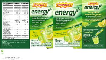 Emergen-C Energy Plus Lemon-Lime - supplement