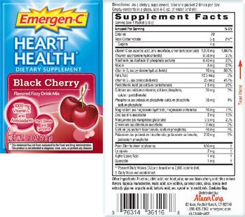 Emergen-C Heart Health Black Cherry - supplement
