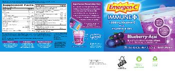 Emergen-C Immune+ Blueberry-Acai - supplement