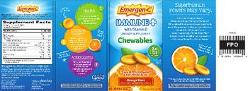 Emergen-C Immune+ Chewables Orange Blast - supplement