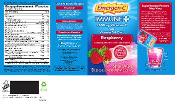 Emergen-C Immune+ Raspberry - supplement