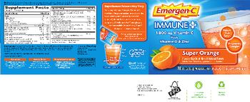 Emergen-C Immune+ Super Orange - supplement