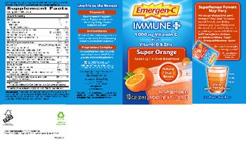 Emergen-C Immune+ Super Orange - supplement