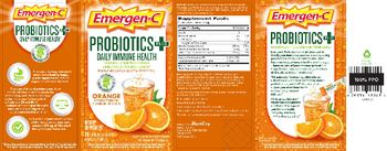 Emergen-C Probiotics + Orange - supplement