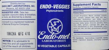 Endo-Met Laboratories Endo-Veggies - phytonutrients