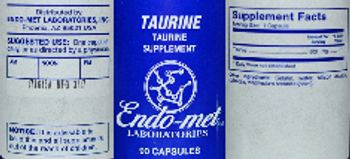 Endo-Met Laboratories Taurine - taurine supplement