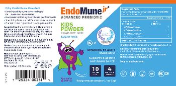 EndoMune Jr Kids Powder 10 Billion CFU - supplement