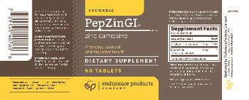 Endurance Products Company Chewable PepZinGI - supplement